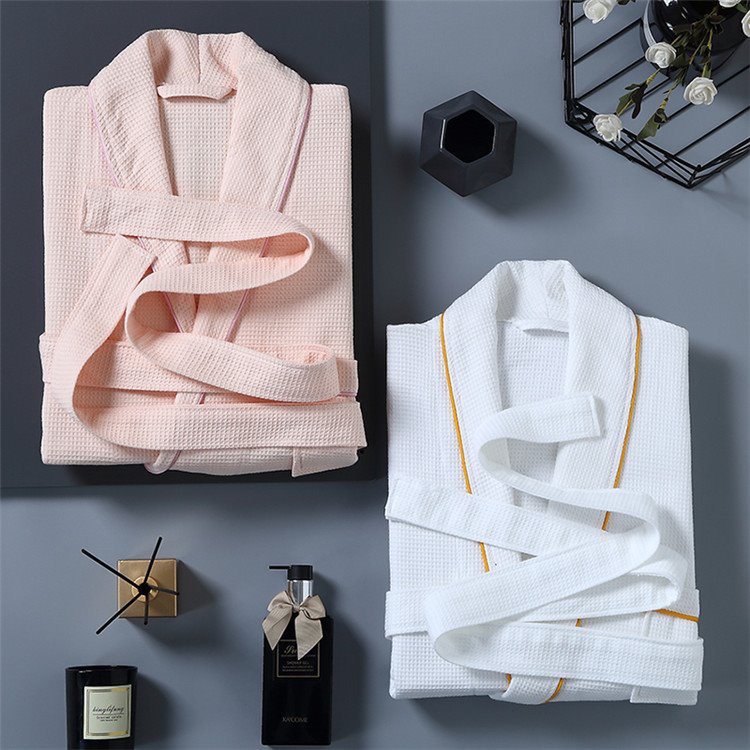Jubah Waffle Kolar Selendang Kimono